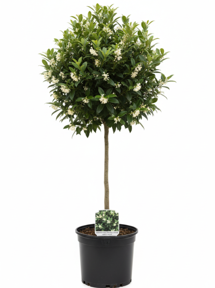 olive tree planter pot Osmanthus Fragrans 5 Gallon Sweet Olive Tree Form Flower Plant Pot Live Plant Mr7
