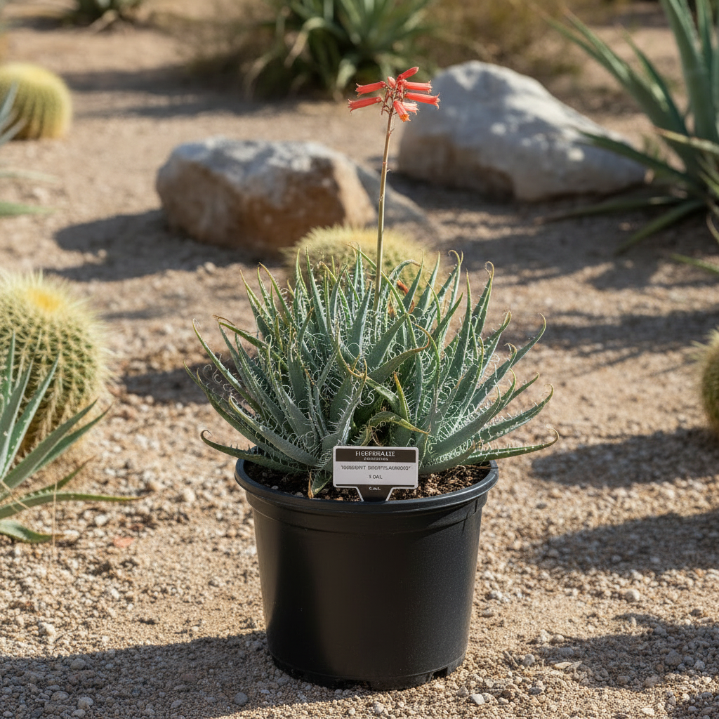 ornamental succulent plants Hesperaloe Desert Flamenco 5 Gallon Flowering Ornamental Succulent Liv – NNplant