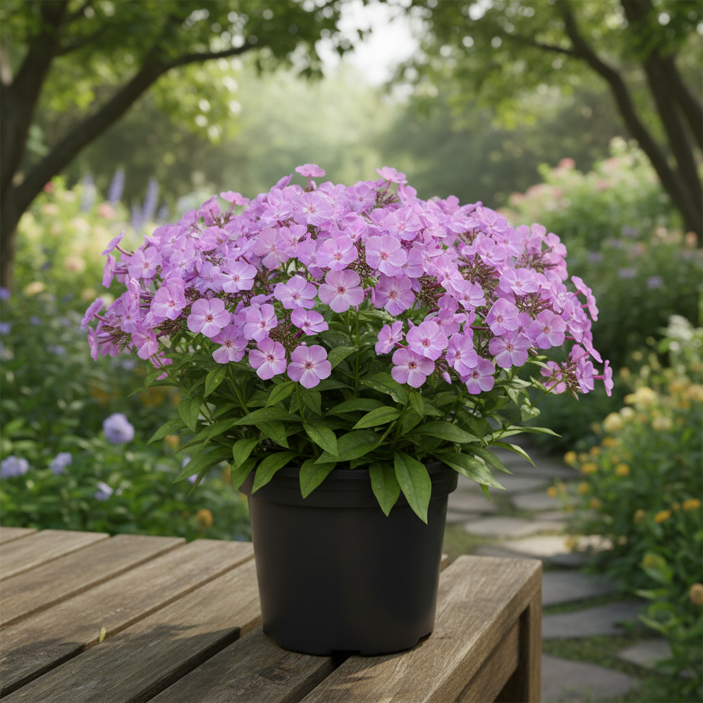 Phlox Woodlander Lilac 1 Quart Blue Plant Wild Sweet William Live