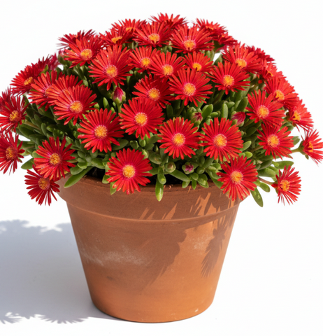 Ice Plant Red 4 inches Pot Sun Ground Cover Live Plant iceplant succul –  NNplant